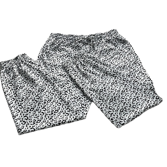 NWT Belinda women's animal print drawstring elastic waist 4 pocket Jogger - Picture 3 of 13